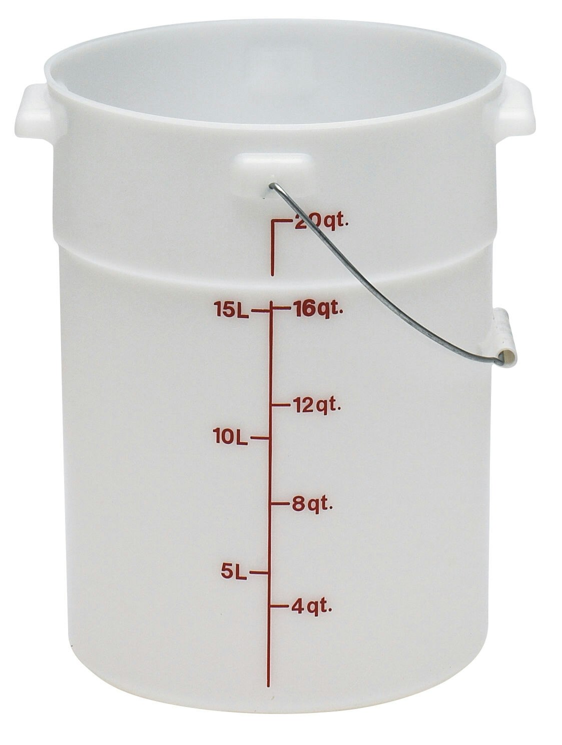 22 Qt. Poly Pail / Bucket With Handle